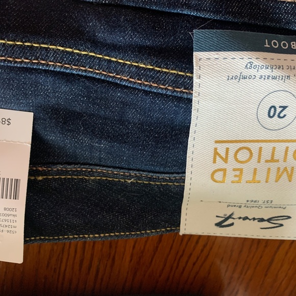 Lane Bryant Seven 7 Limited Edition Boot Cut Women's Jeans Size 20 #700005912291 - Picture 4 of 4